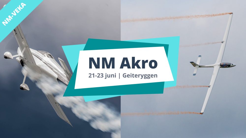 NM 2022 i Luftakrobatikk for Motorfly og Seilfly